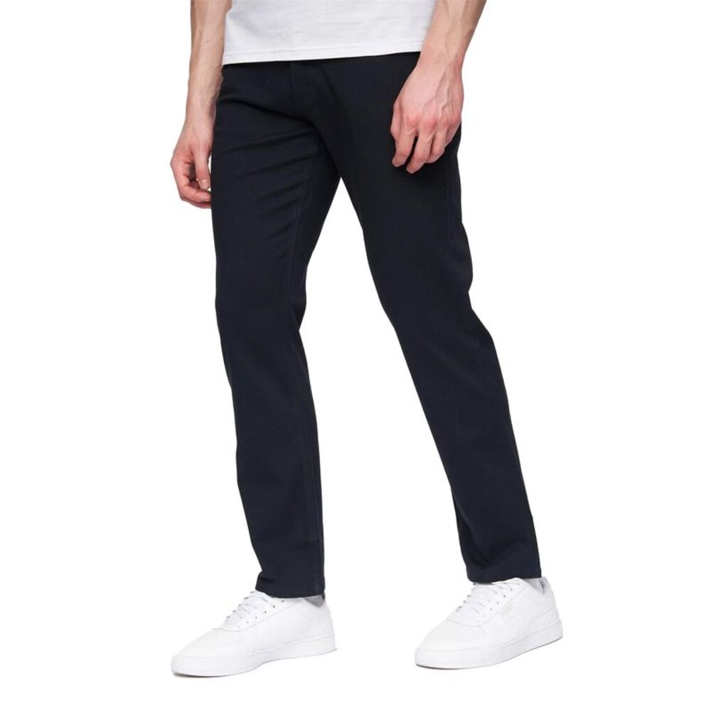 Henleys Mens Visit Chinos / Black